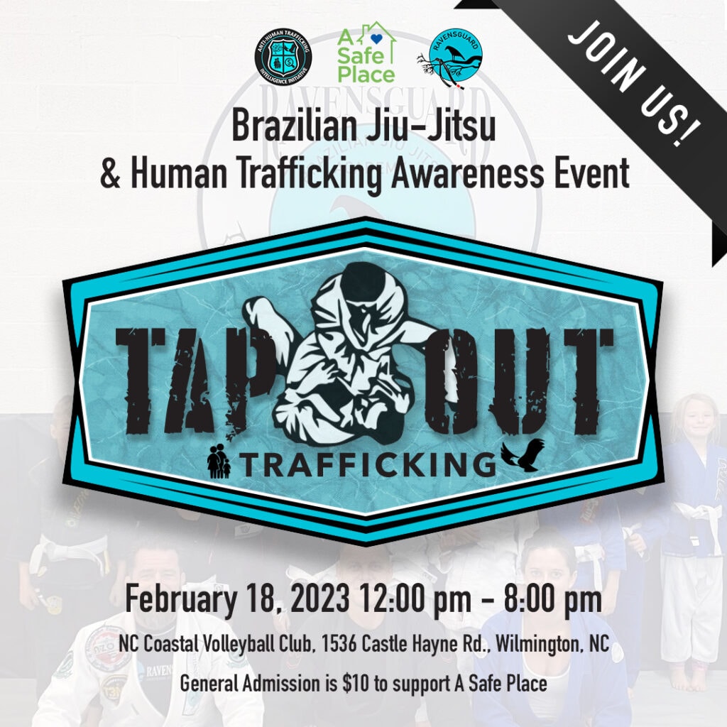 Tap Out Trafficking Event Graphic